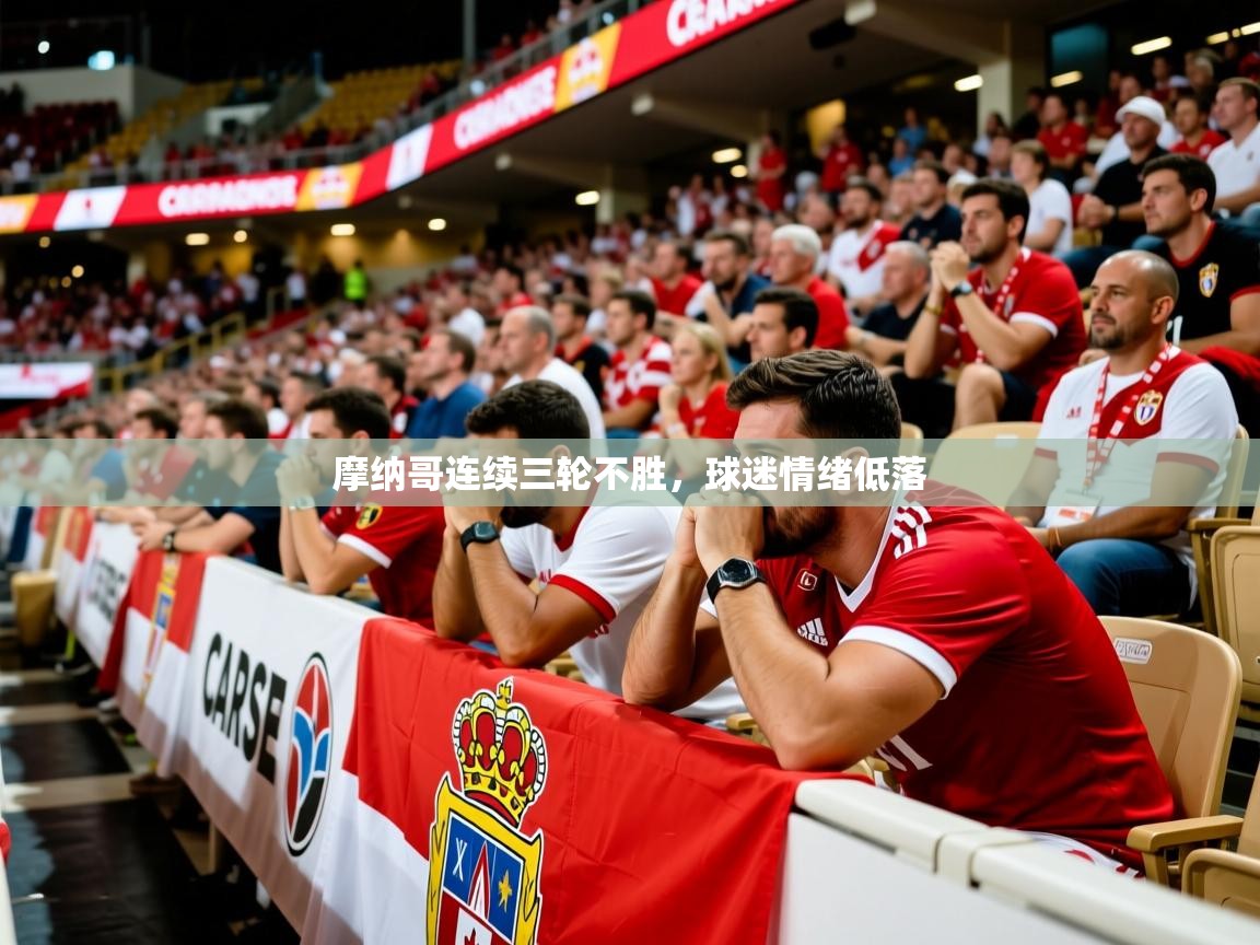 摩纳哥连续三轮不胜，球迷情绪低落