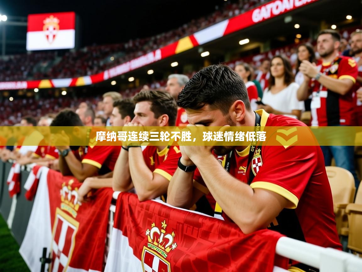 摩纳哥连续三轮不胜，球迷情绪低落