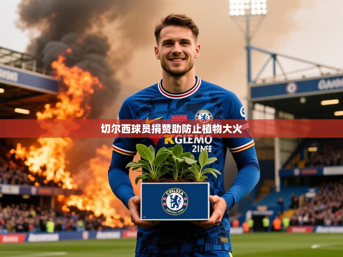 切尔西球员捐赞助防止植物大火