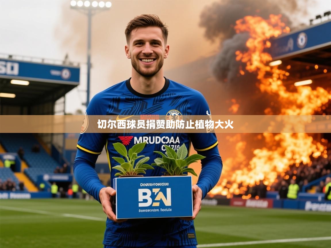 切尔西球员捐赞助防止植物大火