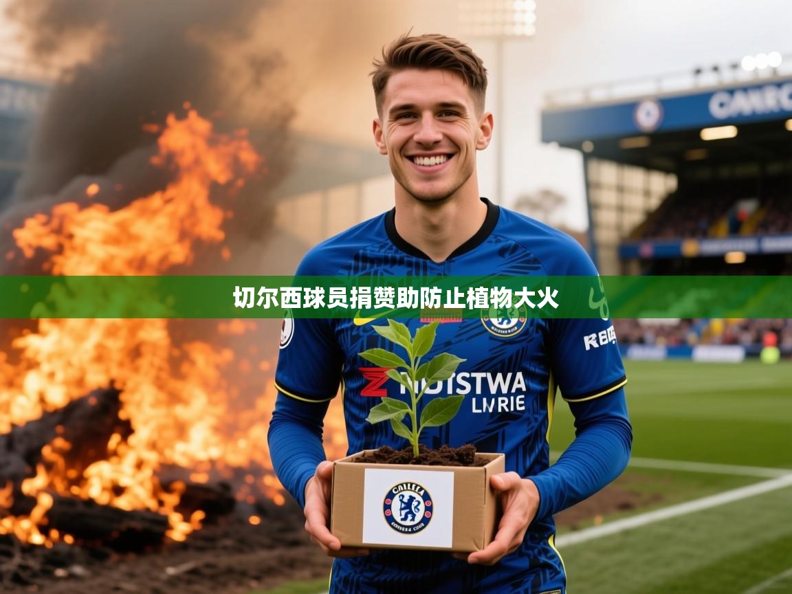 切尔西球员捐赞助防止植物大火