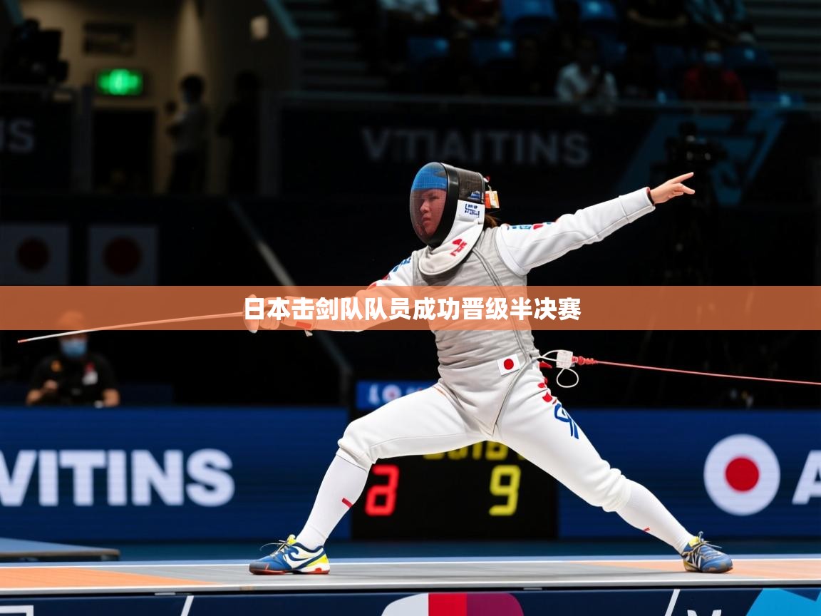 日本击剑队队员成功晋级半决赛