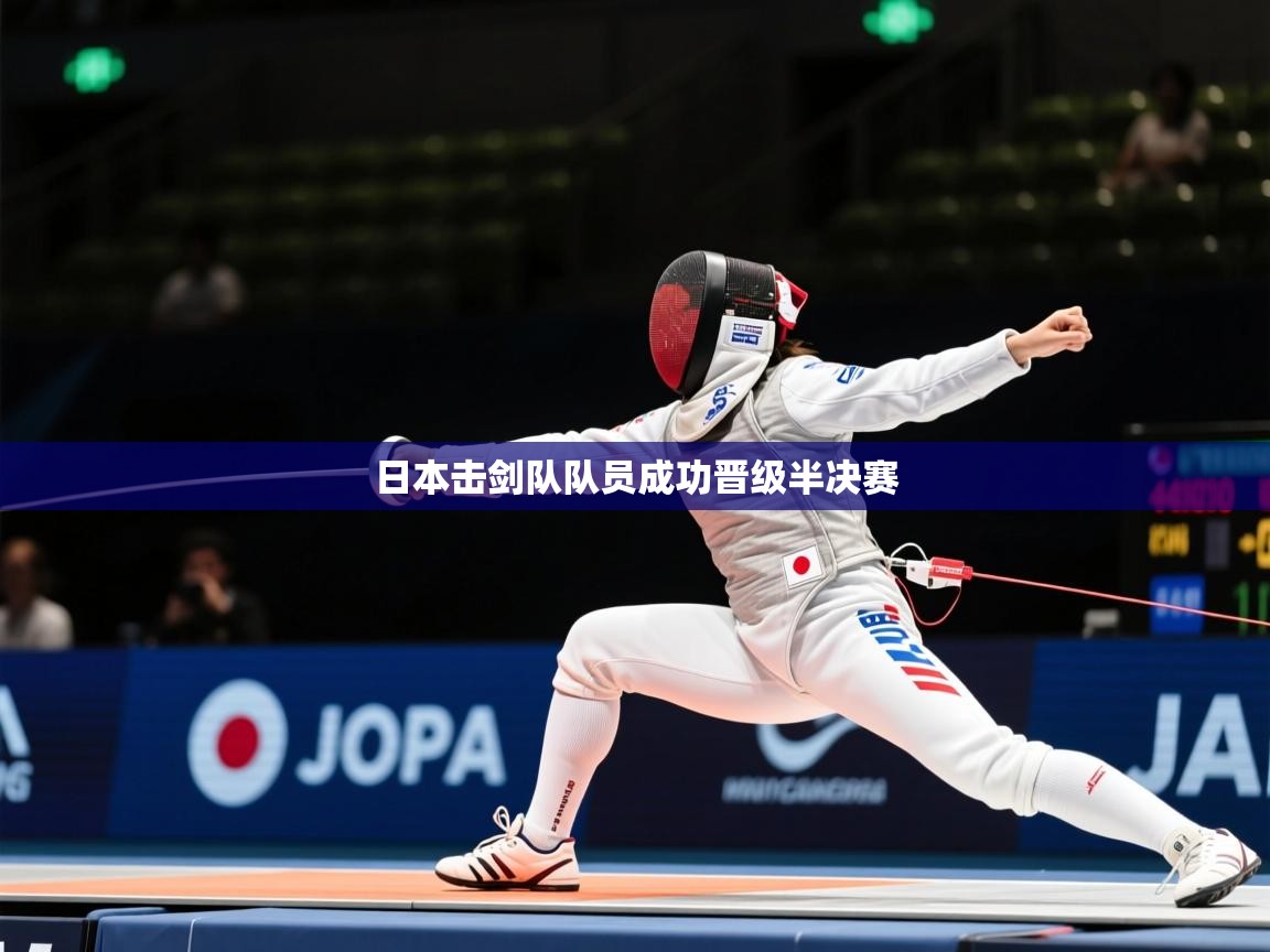 日本击剑队队员成功晋级半决赛